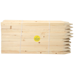 Piketten Vuren hout 2,2x3,2x50 cm per 50 stuks