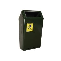 Afvalbak type Capitole Prestige 55 liter groen zonder staander en poer